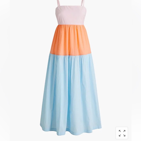 NWT Colorblock tie-back dress - Picture 6 of 7